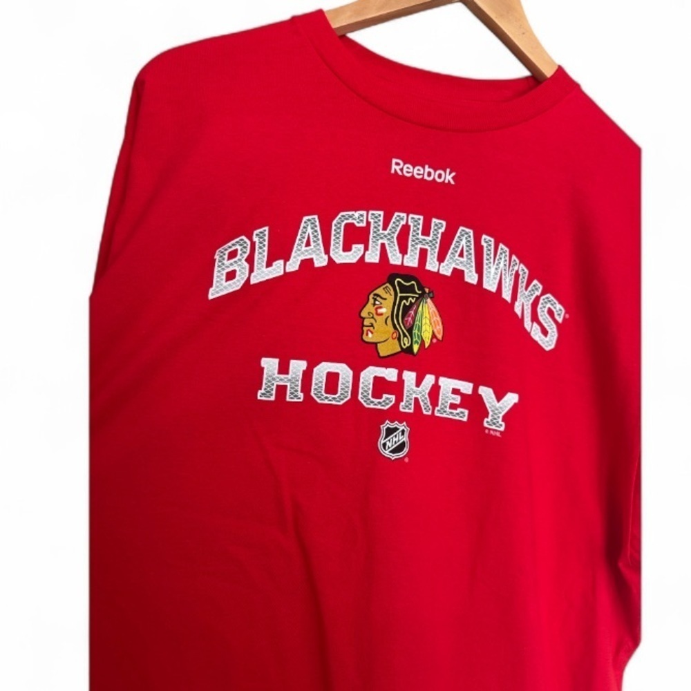 Chicago Blackhawks hockey T-shirt new Reebok NHL 2xl women tee top short sleeve
